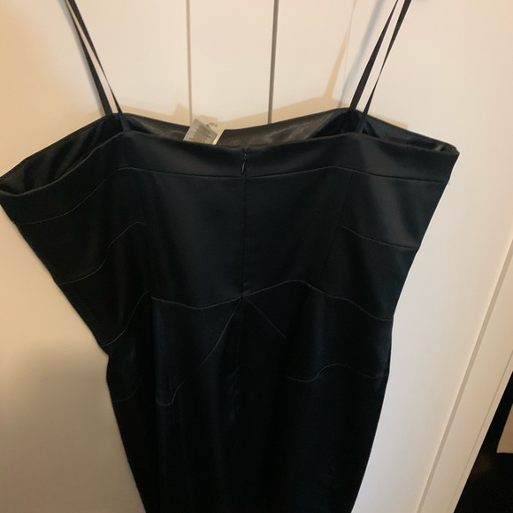 Laundry- black Satin strapless stretch NWOT’s - Picture 2 of 5